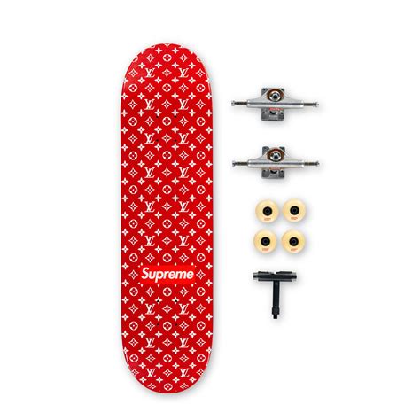 lv supreme skate board|skateboard monograms for sale.